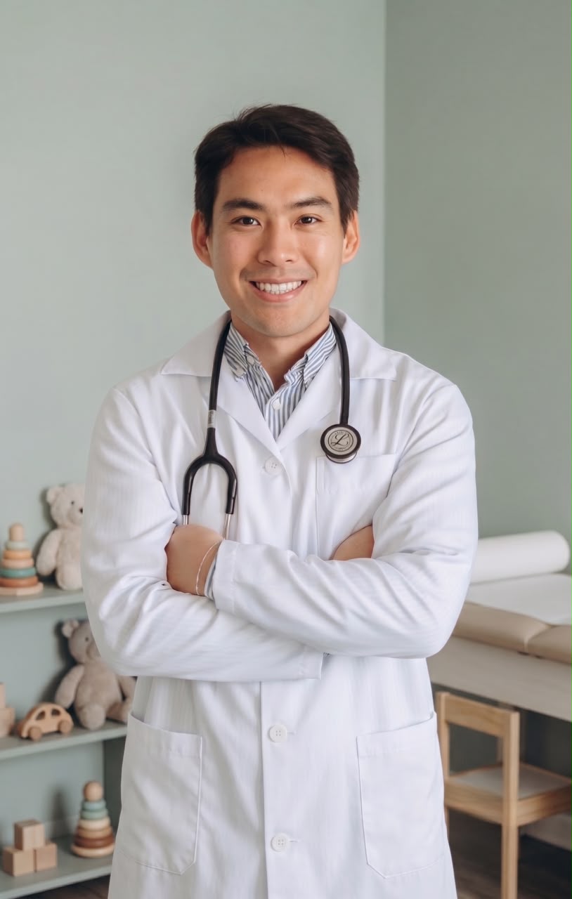 Dr. Thiago Fukuda, médico com atendimento infantil em neurodesenvolvimento